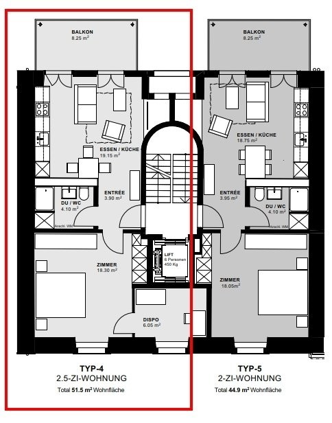 Appartamento di 3 ½ locali, foto 7 di 8
