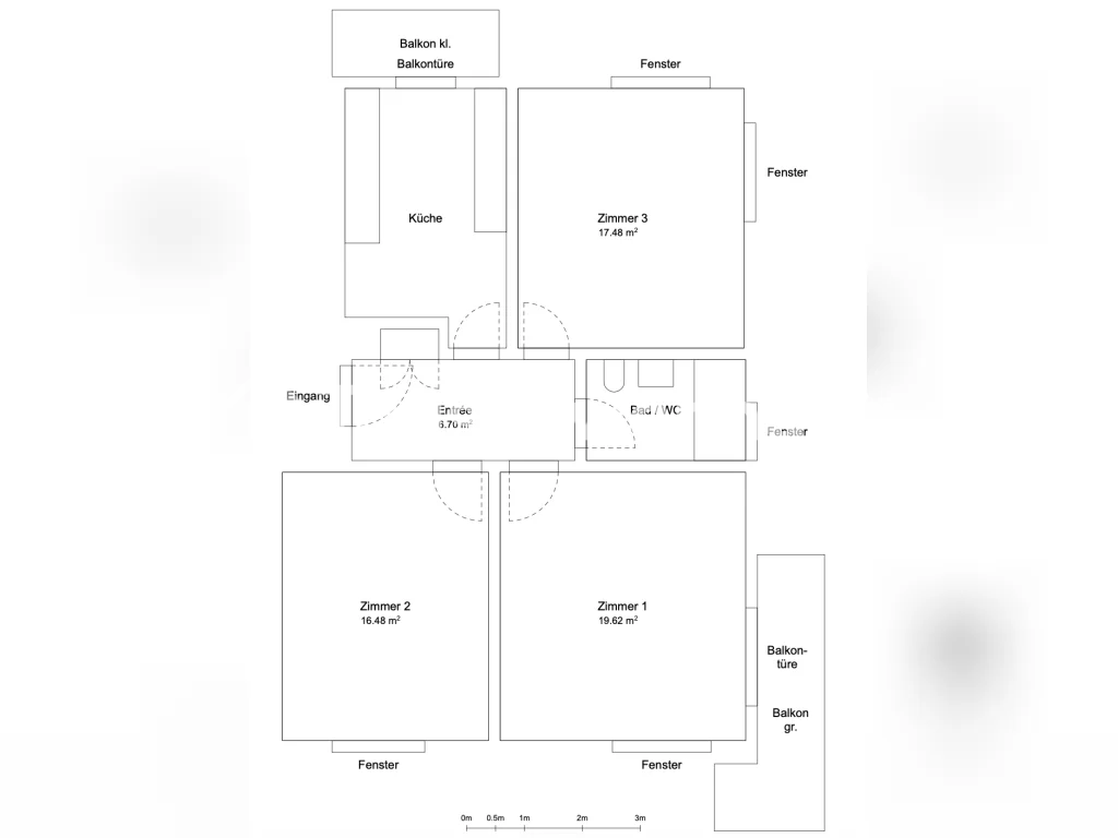 Appartamento di 3 ½ locali, foto 7 di 7