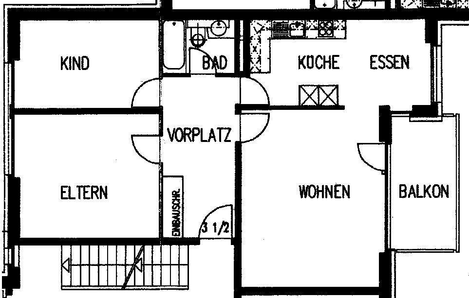 Appartamento di 2 ½ locali, foto 7 di 7