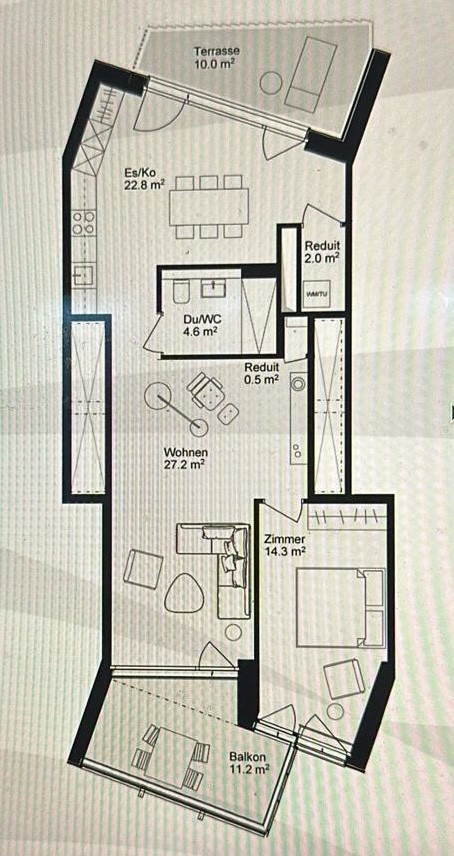 2 ½ Zimmer-Wohnung
