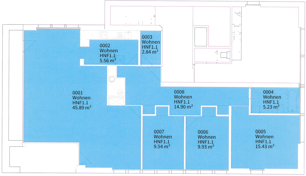 4 ½ rooms apartment