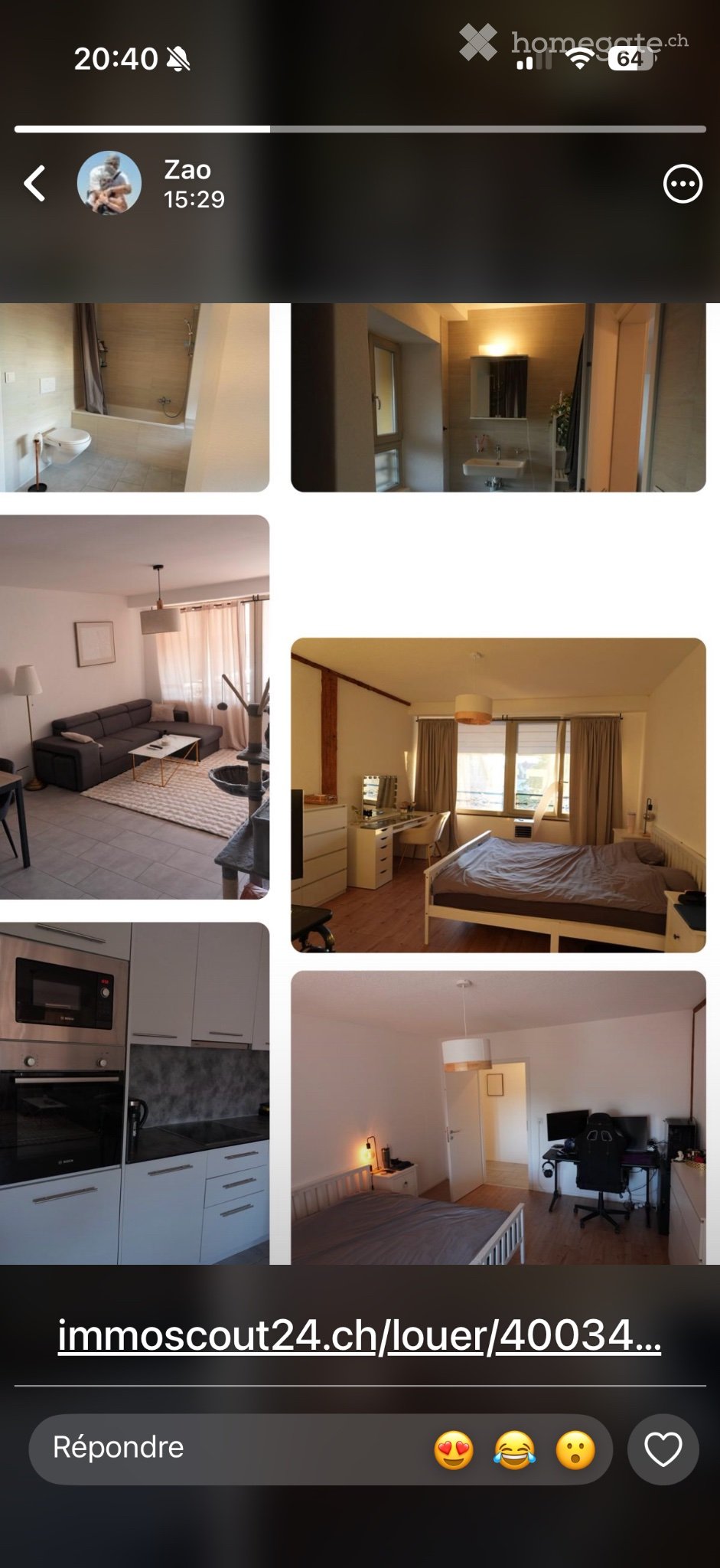 2 rooms apartment