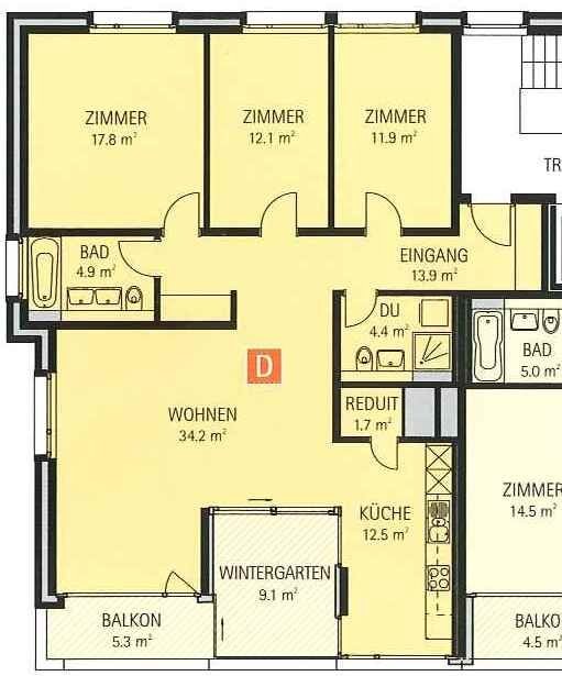 Appartamento di 4 ½ locali, foto 7 di 7