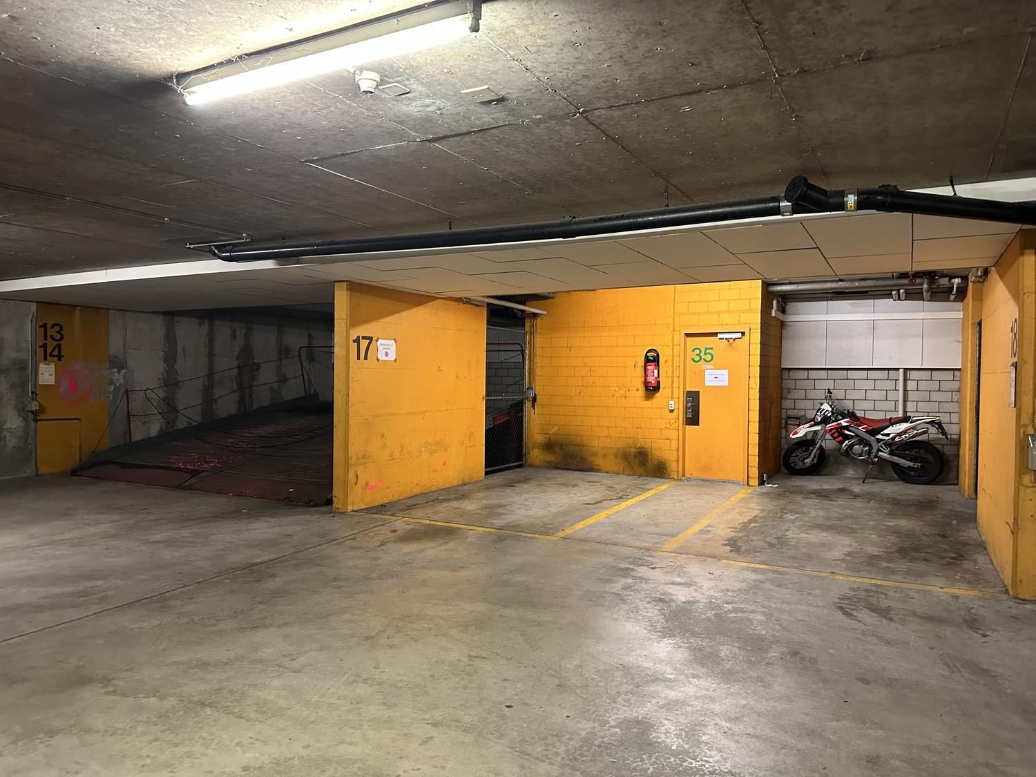 Posto auto interrato