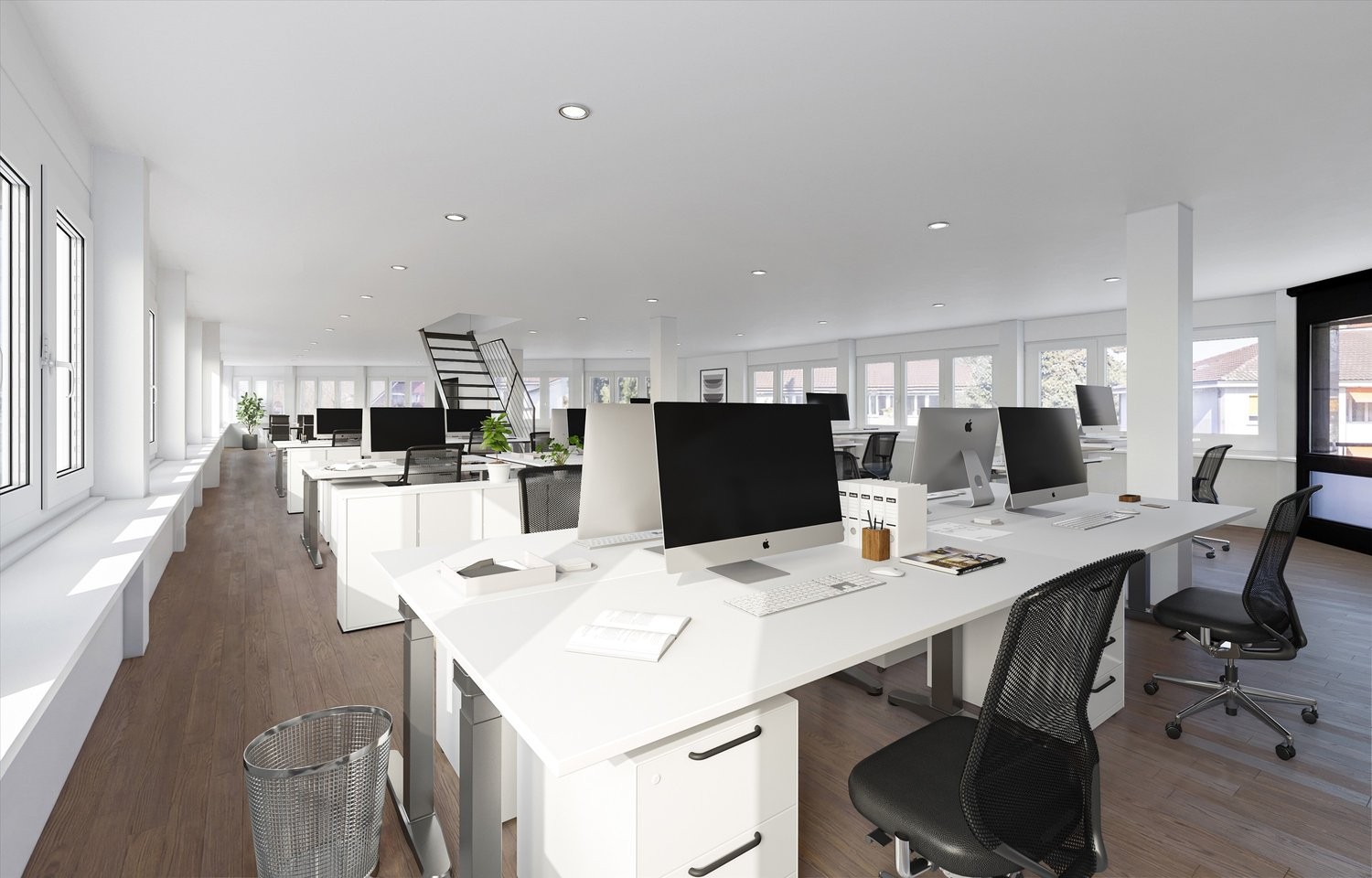 375m² office