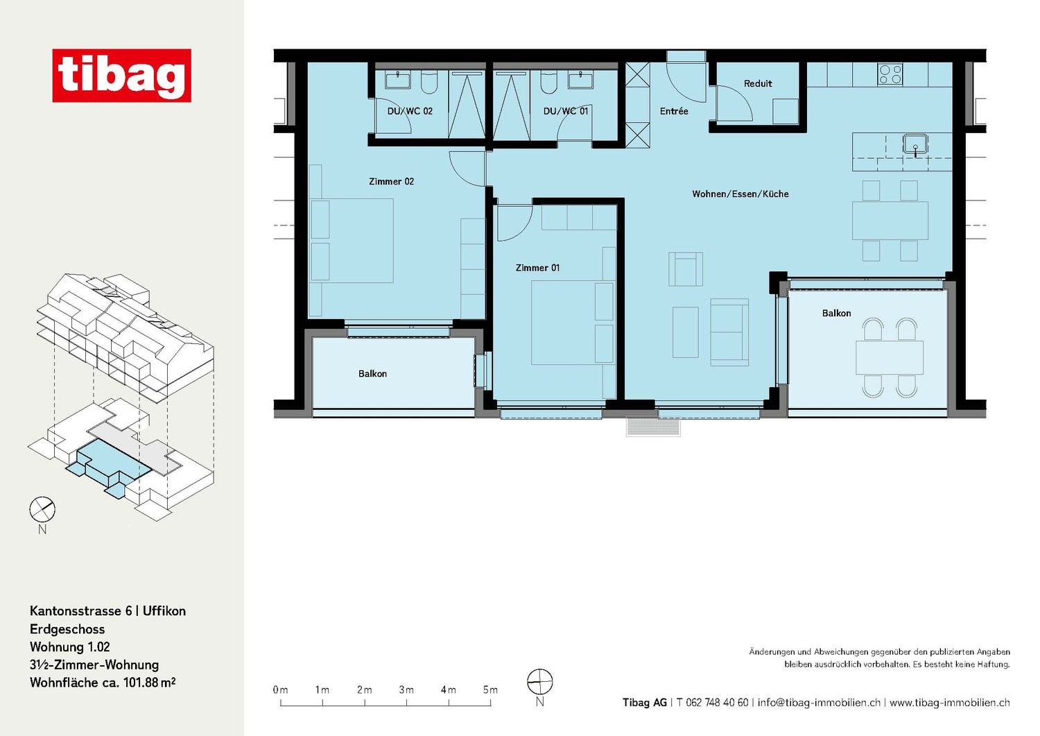 Appartamento di 2 ½ locali, foto 8 di 8