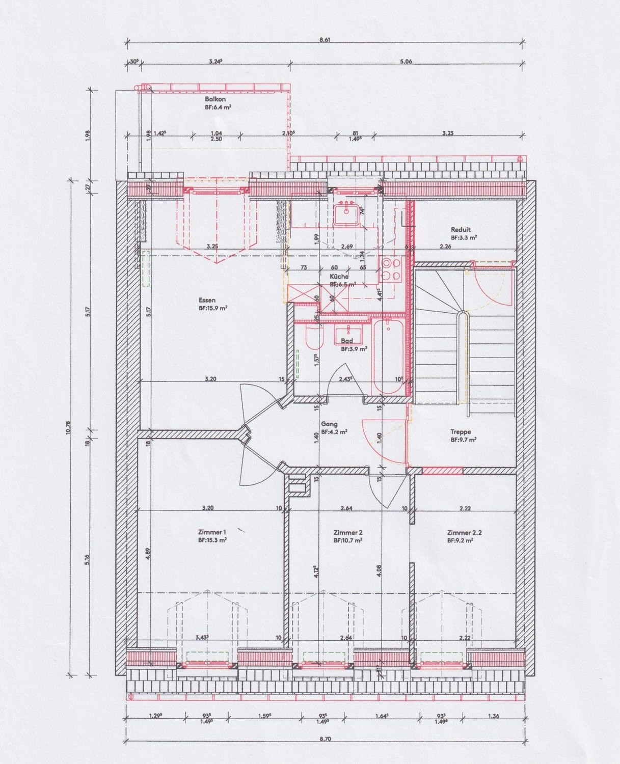 Appartamento arredato di 3 ½ locali, foto 8 di 10