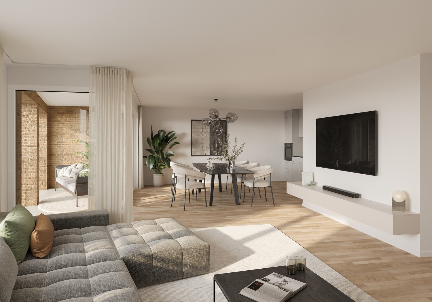 Appartement de 3 ½ pièces