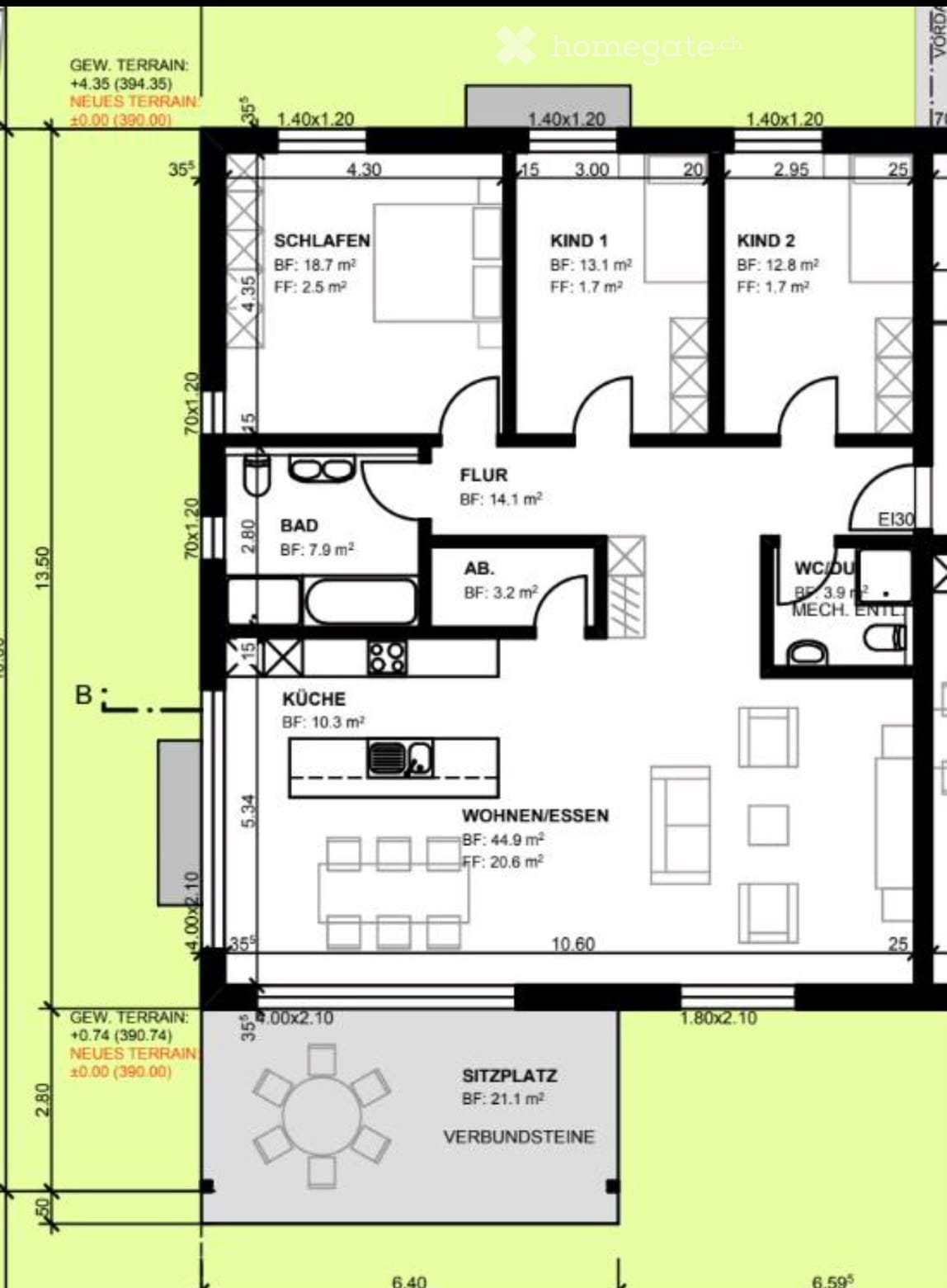appartamento di 2 ½ locali, foto 1 di 5