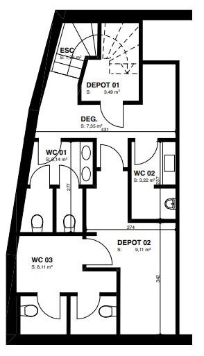 negozio di 180m², foto 5 di 5