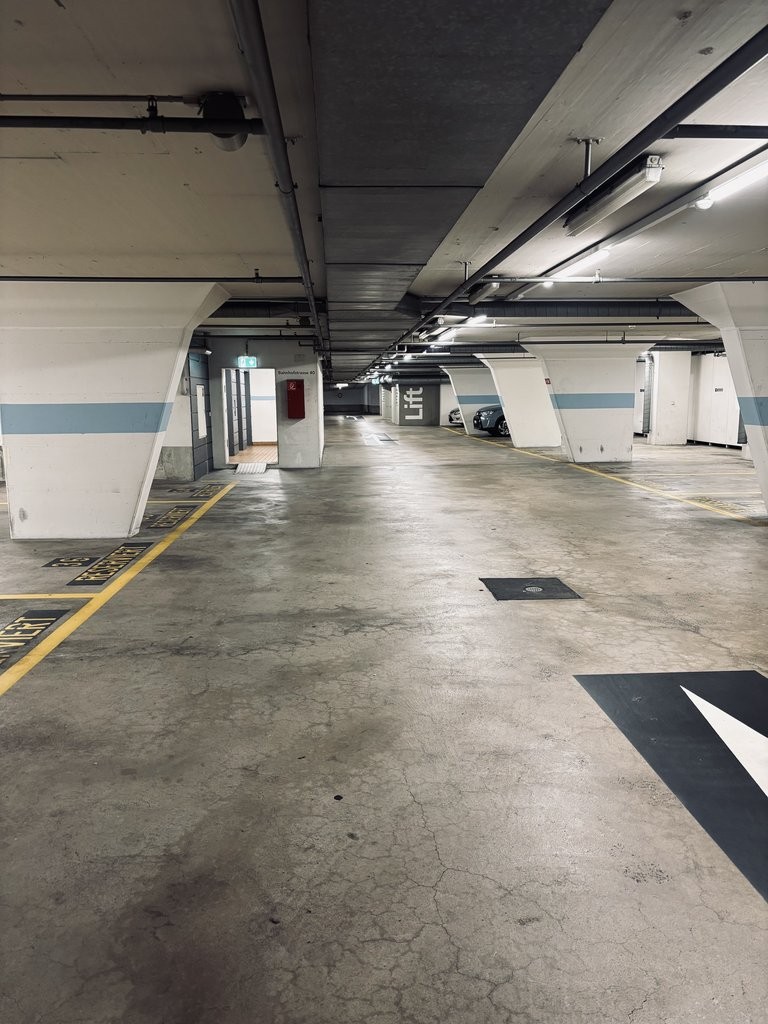 Posto auto sotterraneo