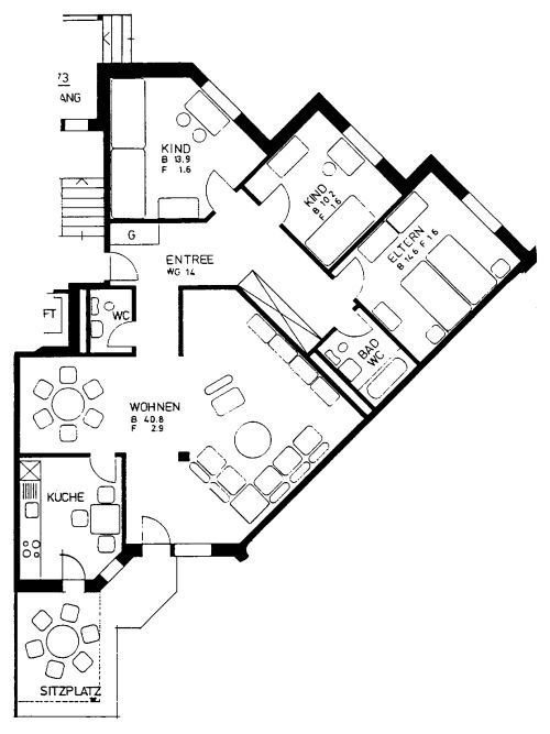 4 ½ rooms apartment