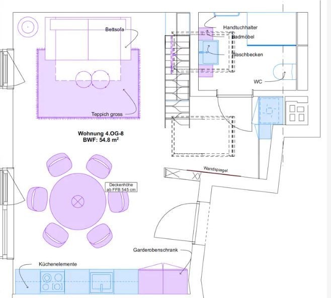 Appartement de 2 ½ pièces