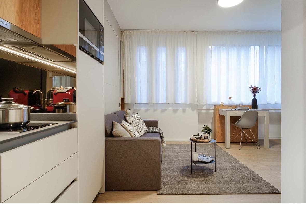 1 ½ rooms apartment