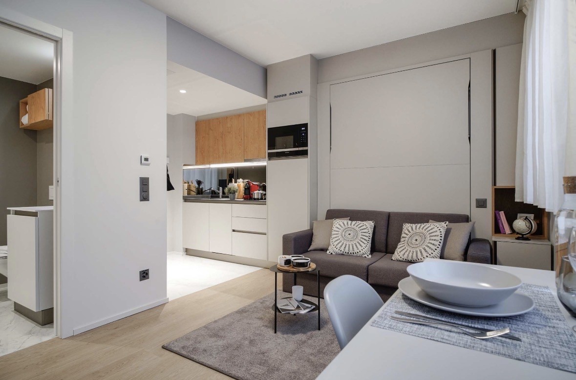 1 ½ rooms apartment