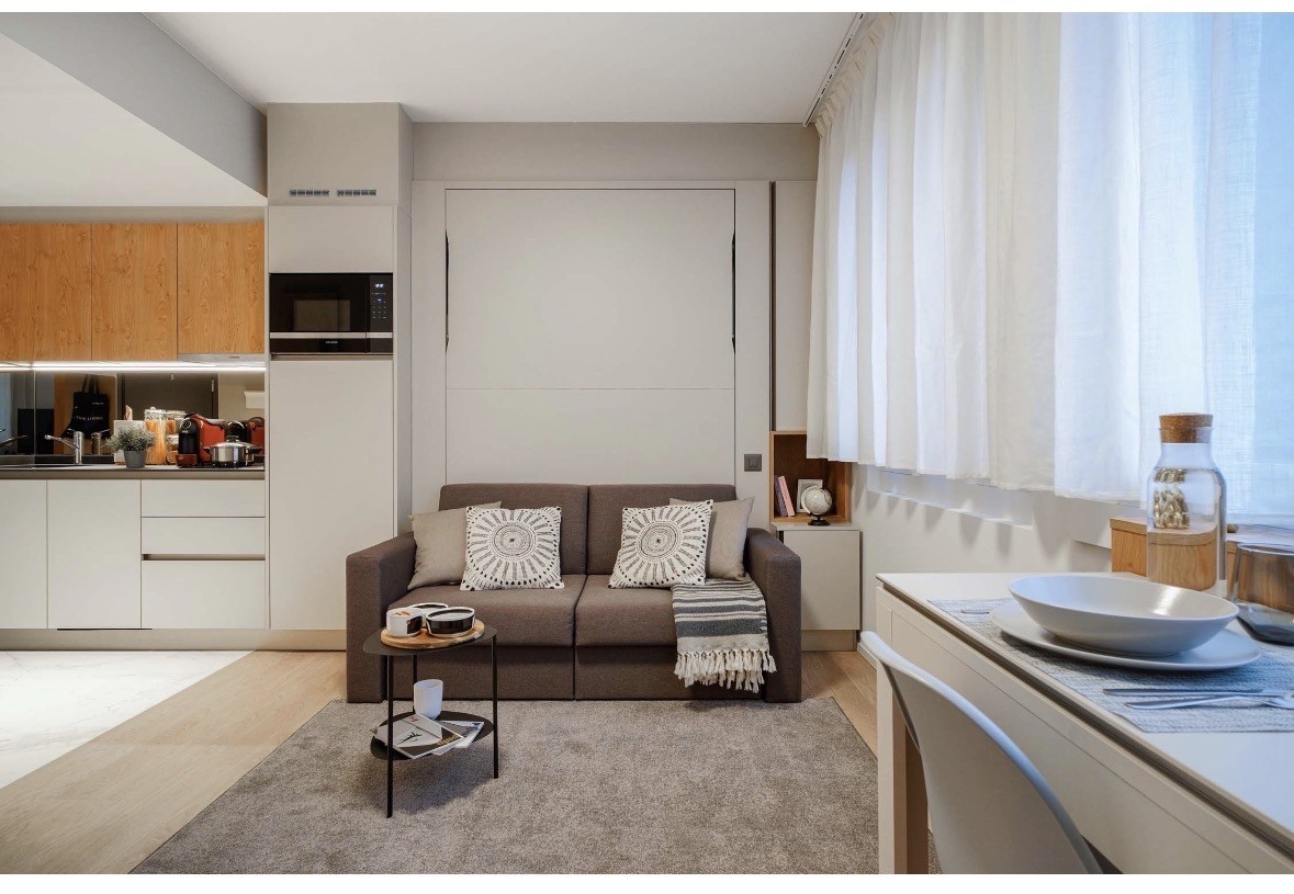 1 ½ rooms apartment