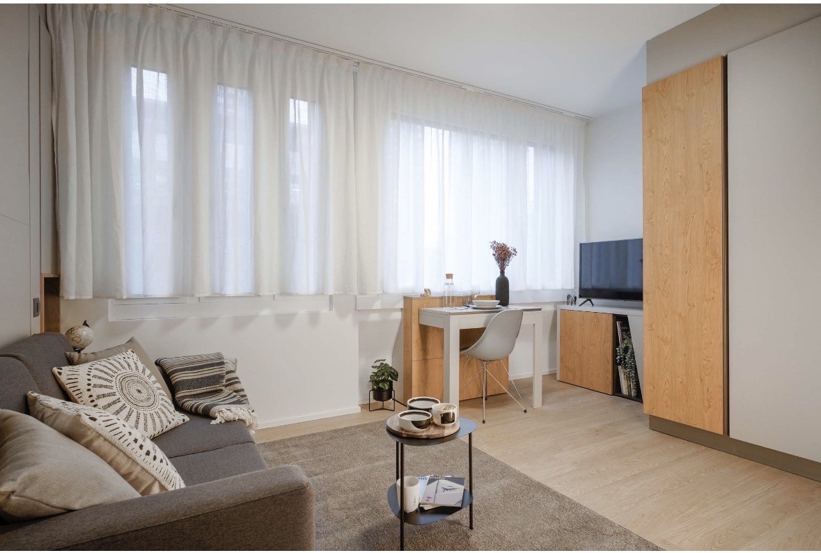 1 ½ rooms apartment