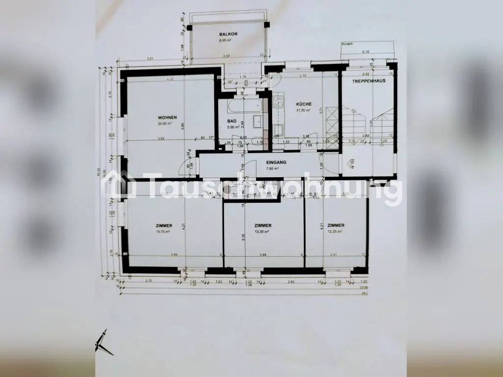 Appartamento di 4 ½ locali