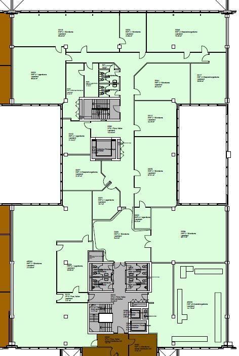 819m² office