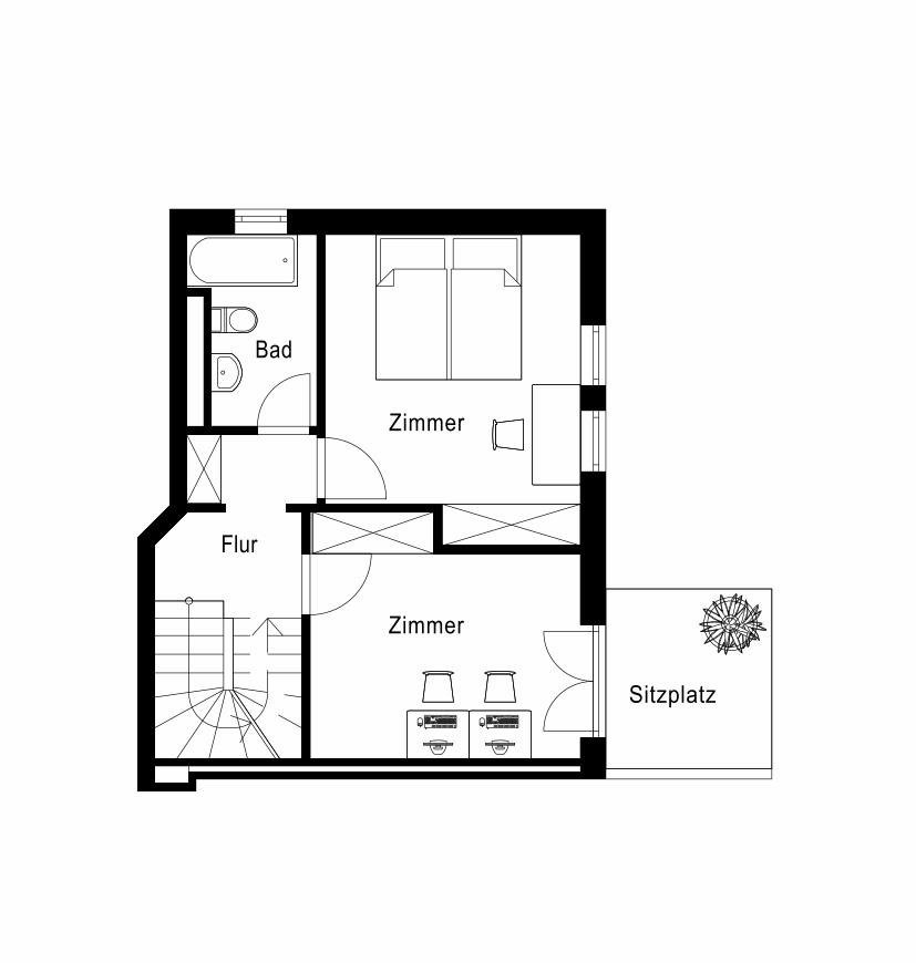 Duplex di 4 ½ locali