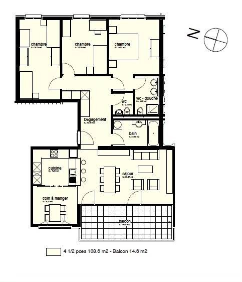 Appartamento di 4 ½ locali, foto 6 di 7