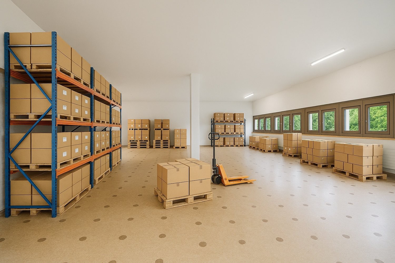297m² storage room