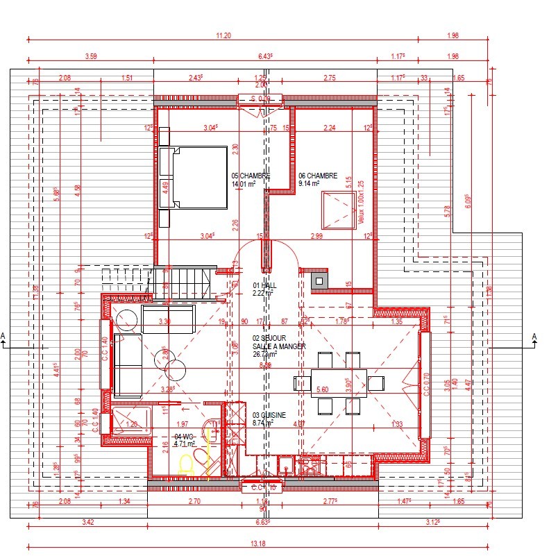 Appartamento di 3 ½ locali