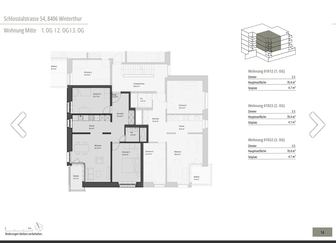 Appartamento di 2 ½ locali, foto 8 di 8