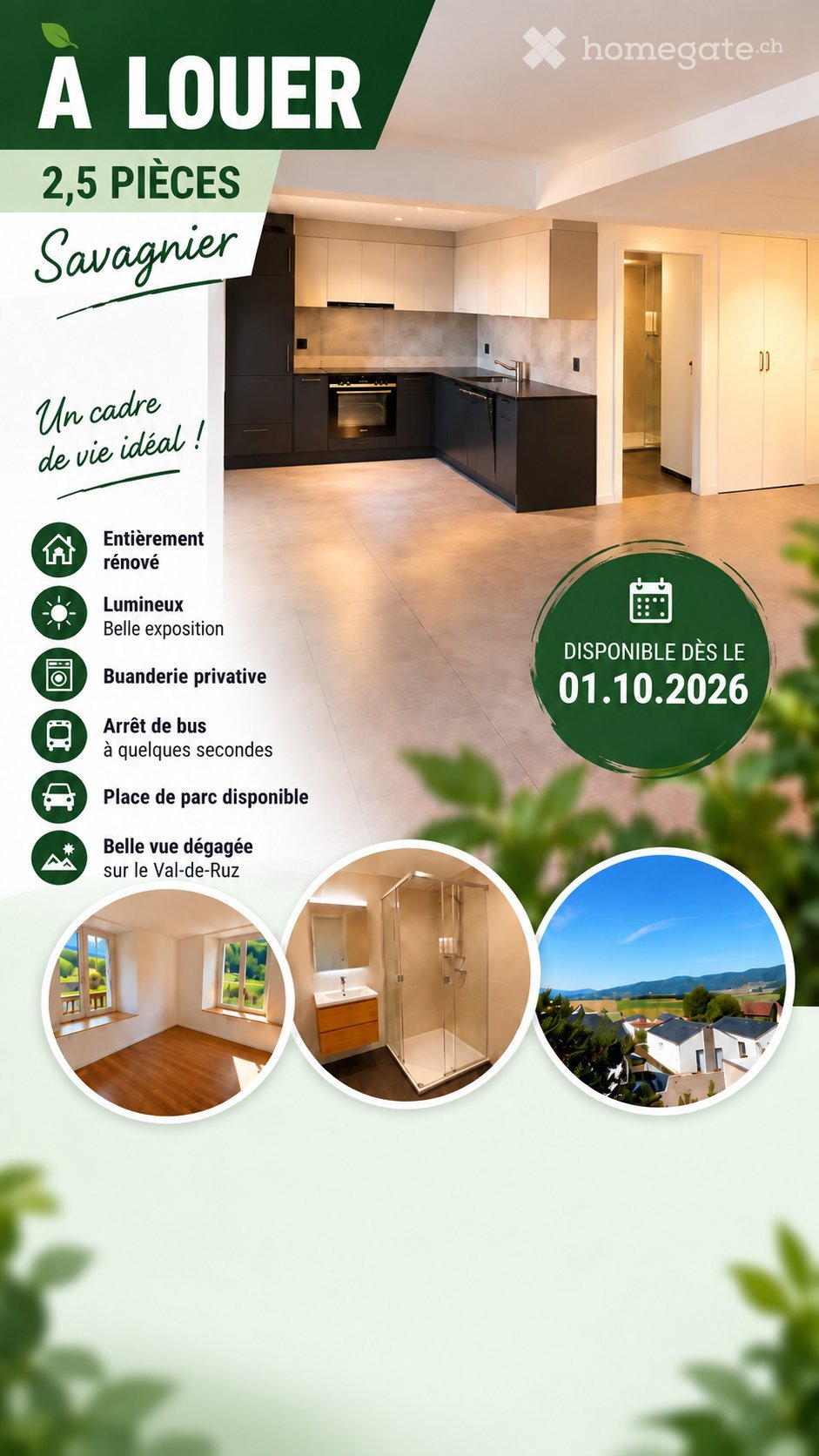 Appartamento di 2 ½ locali