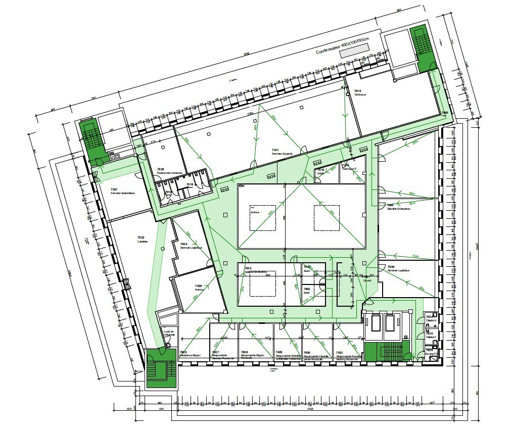 ufficio di 1410m², foto 10 di 10