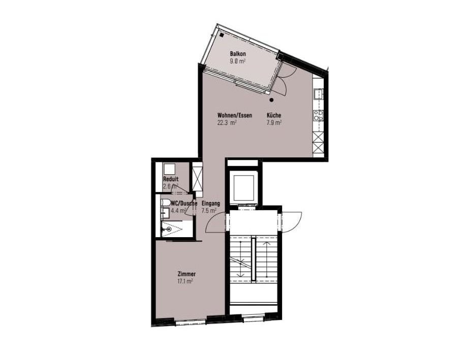 Appartamento di 1 ½ locali, foto 1 di 10