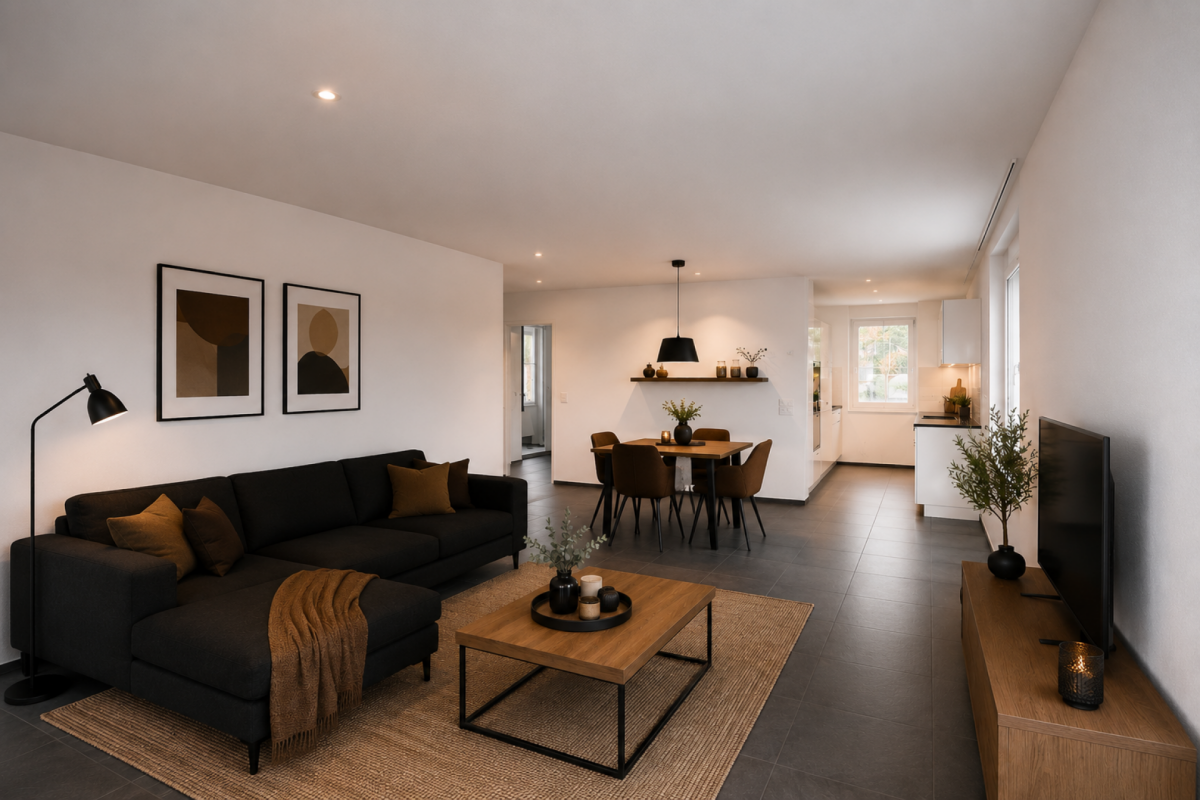 Appartement en attique de 3 ½ pièces