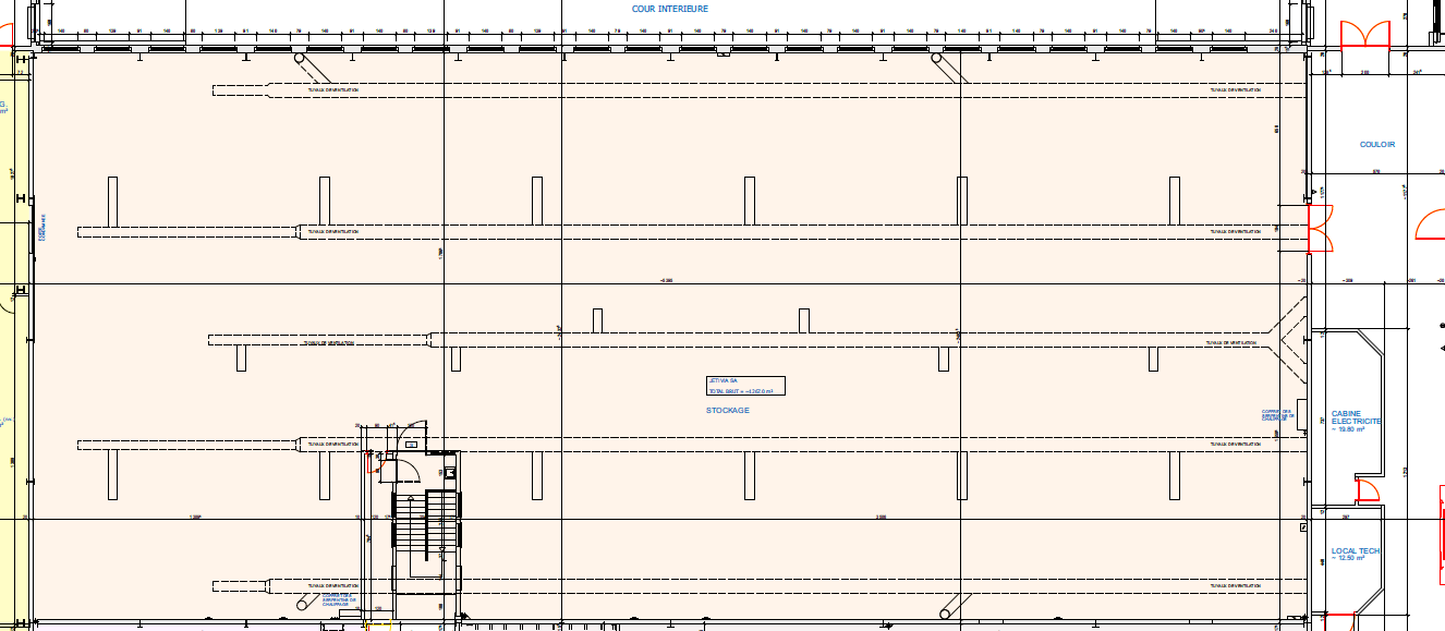 866m² oggetto industriale