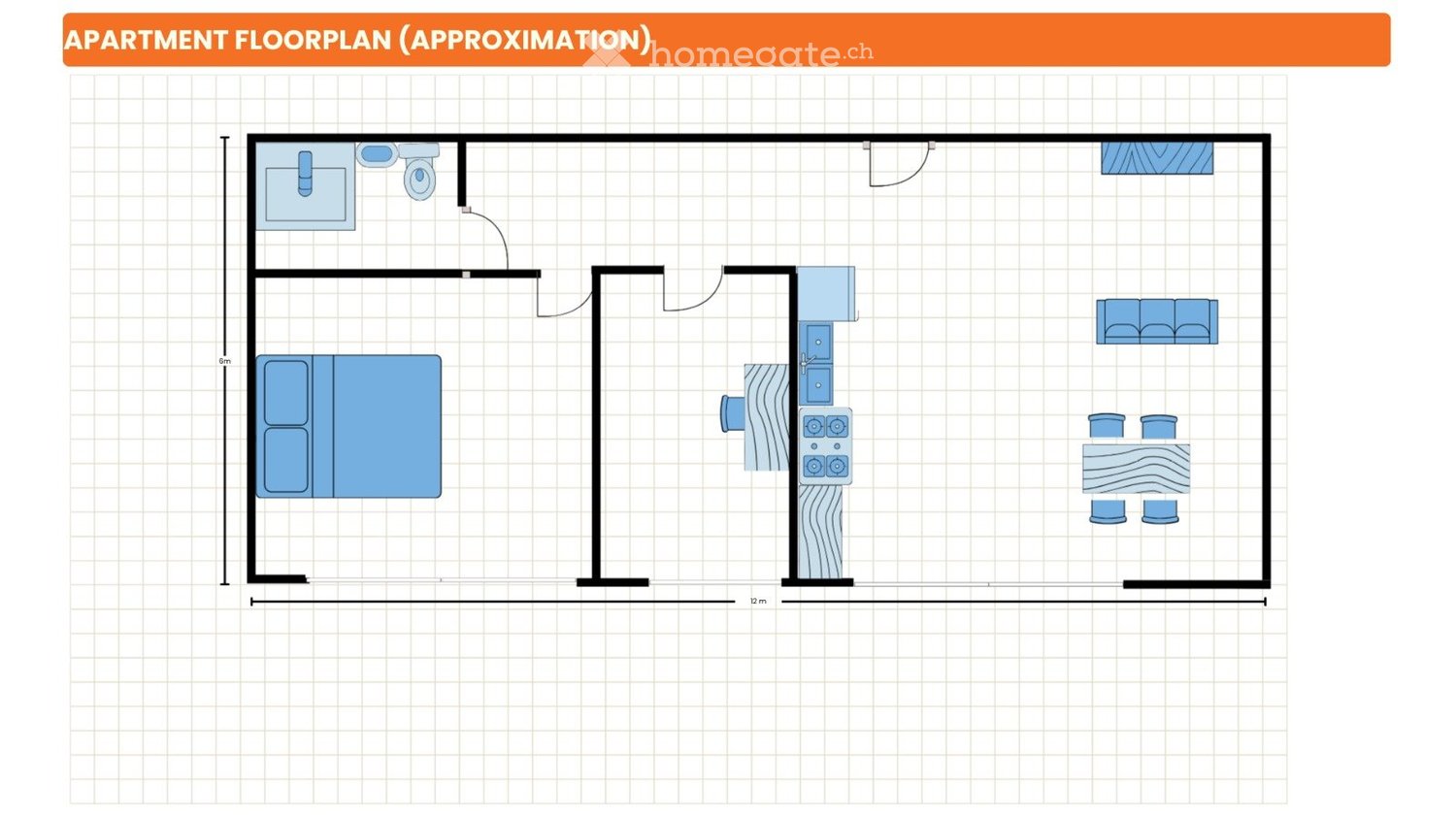 Appartamento di 4 locali, foto 7 di 7