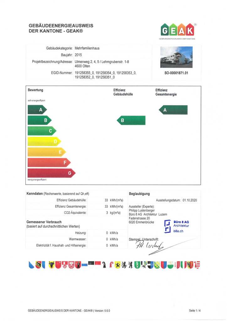 Appartamento di 3 ½ locali