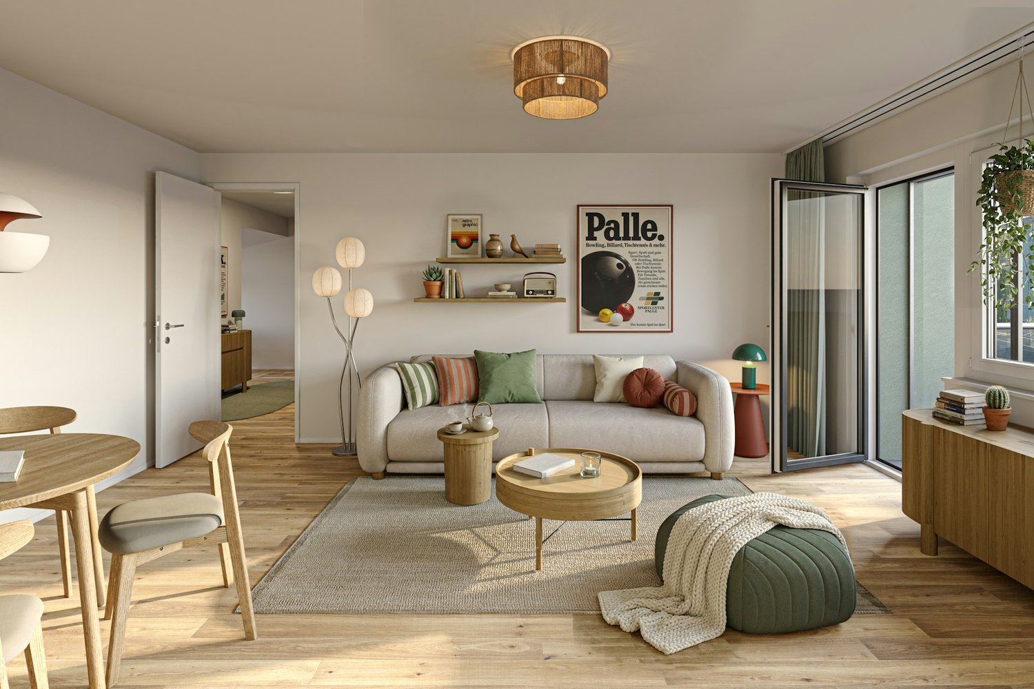 appartamento di 2 locali, foto 1 di 6