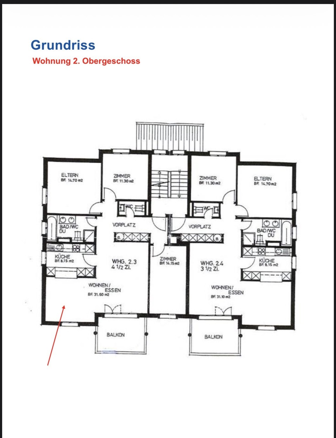 Room in a shared flat