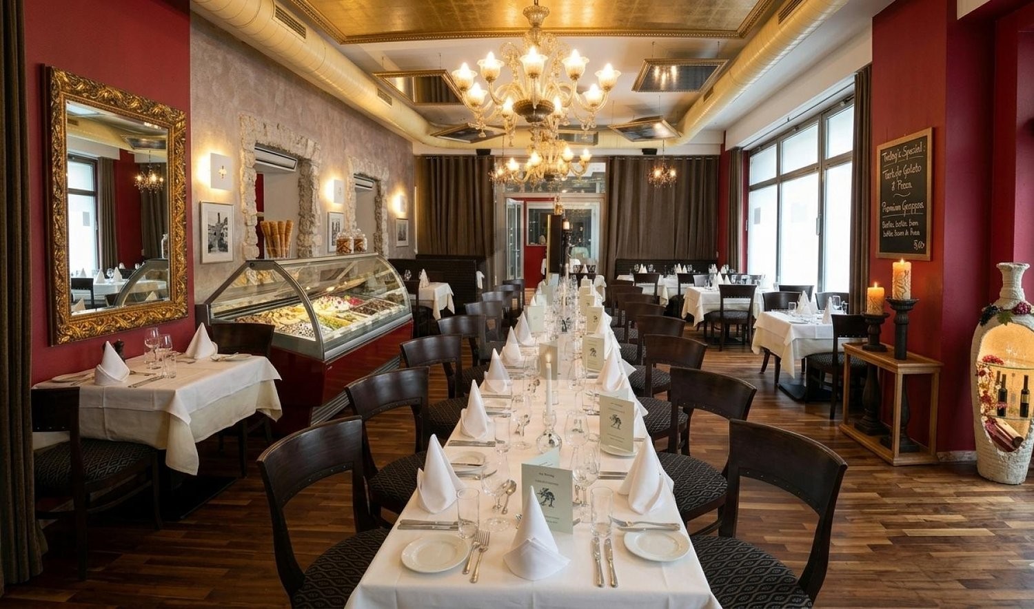 278m² restaurant
