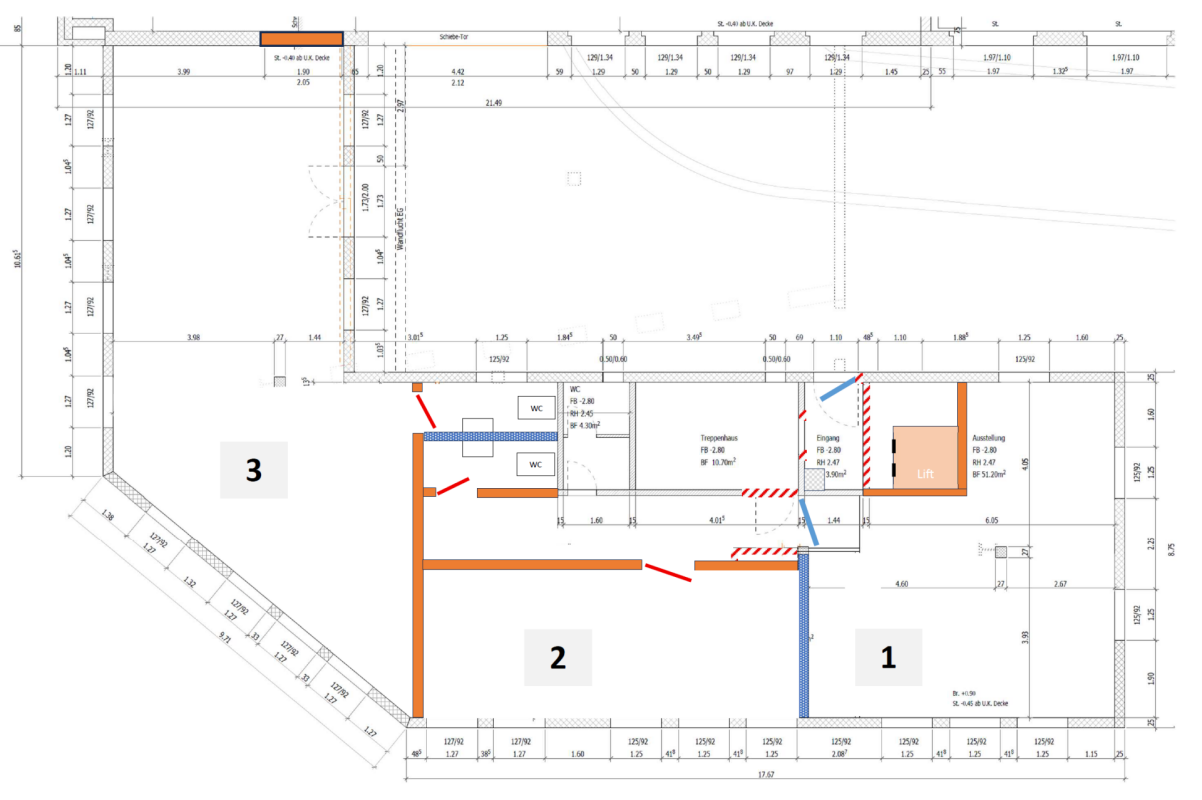 fabbrica di 85m²