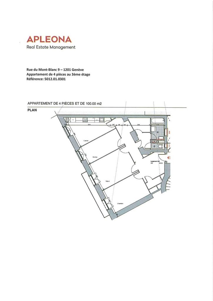 Appartamento di 4 locali, foto 6 di 7