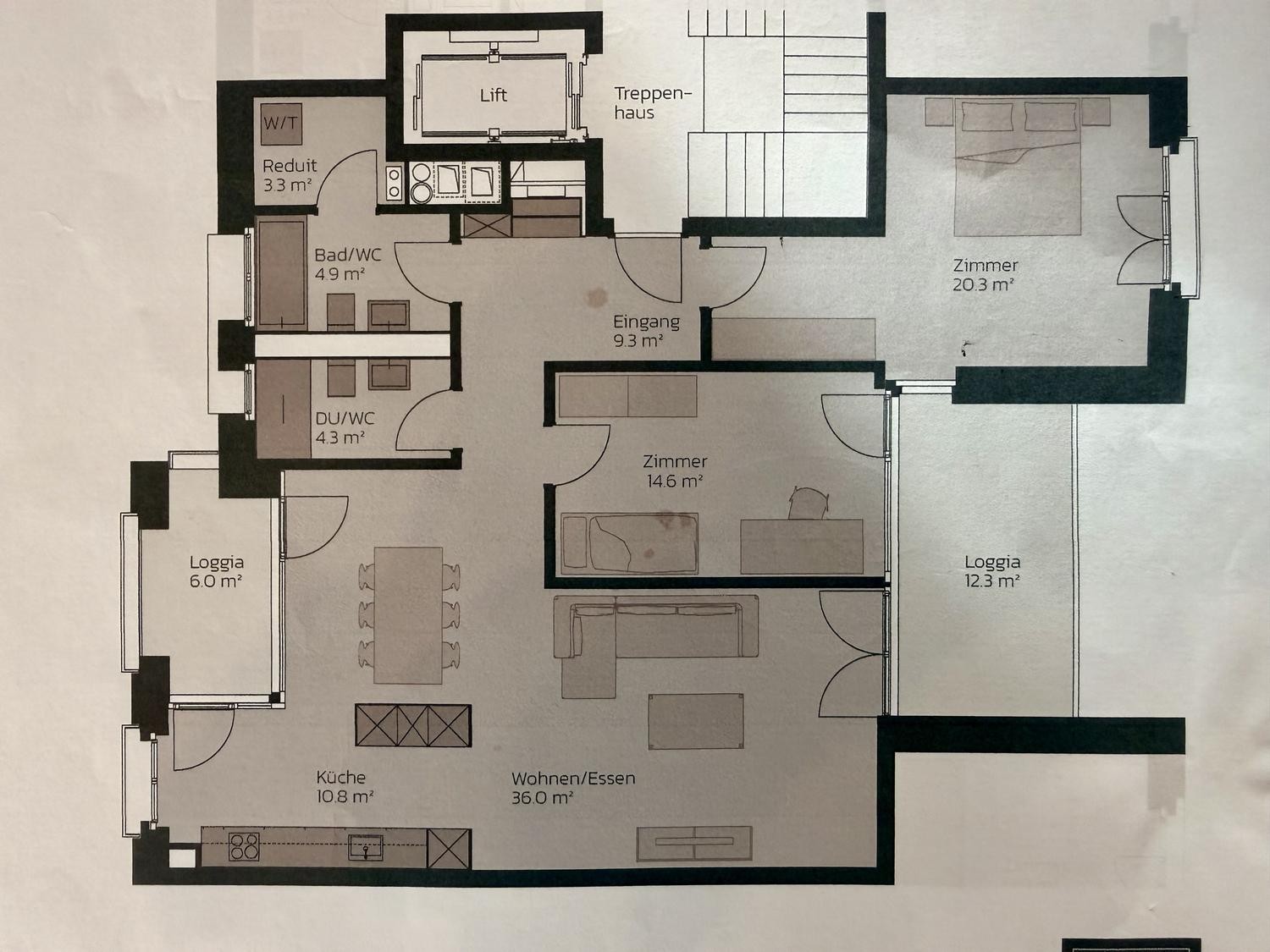3 ½ Zimmer-Wohnung