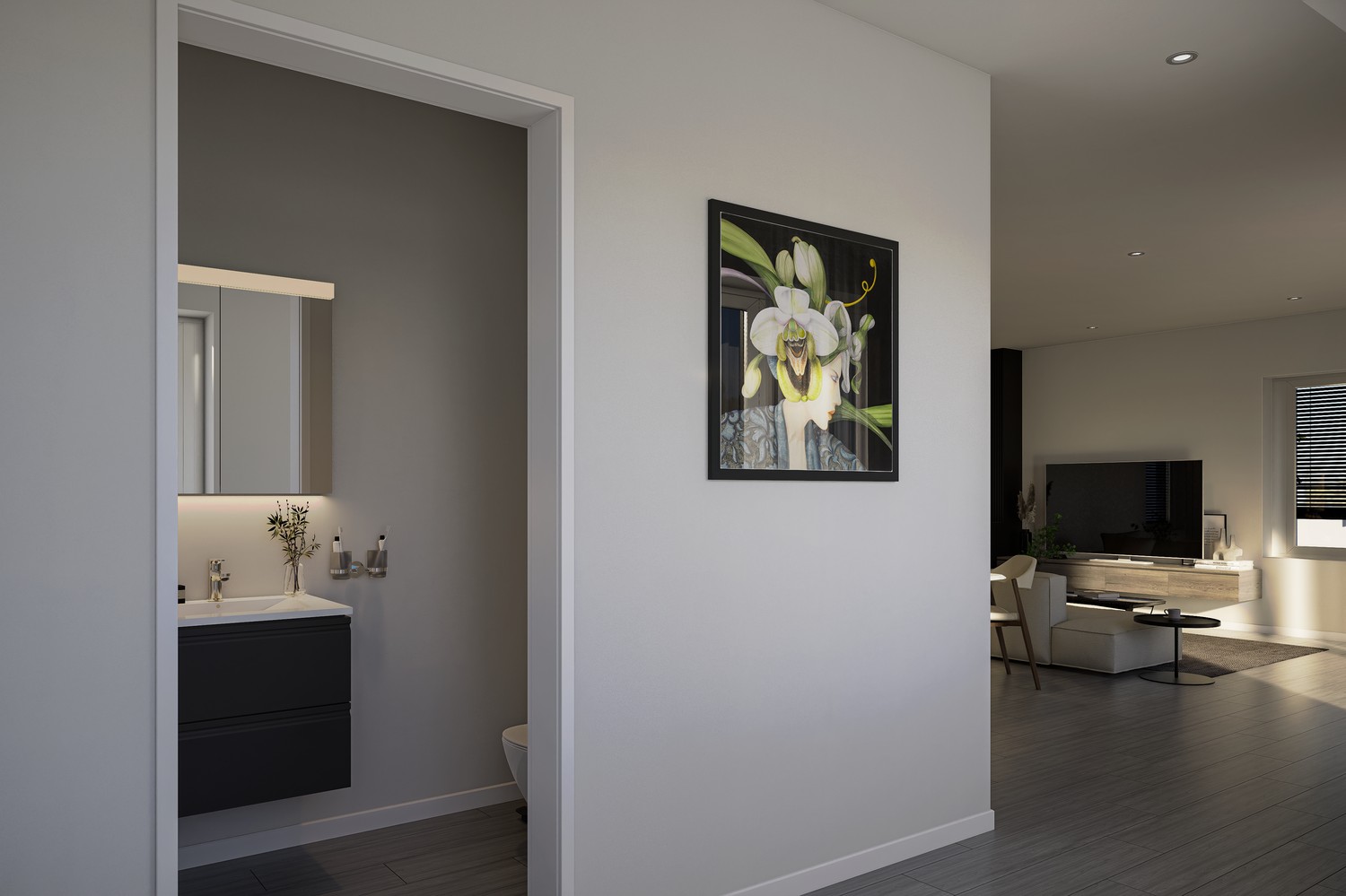 2 ½ pièces appartement au grenier