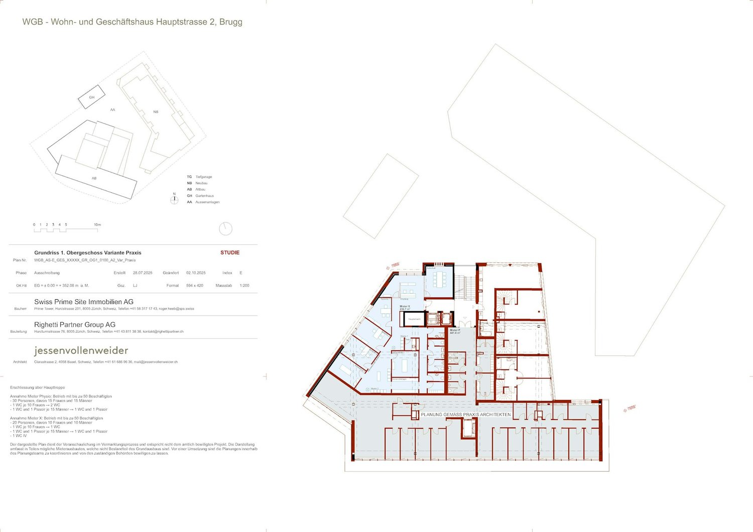 Bureau de 237m²