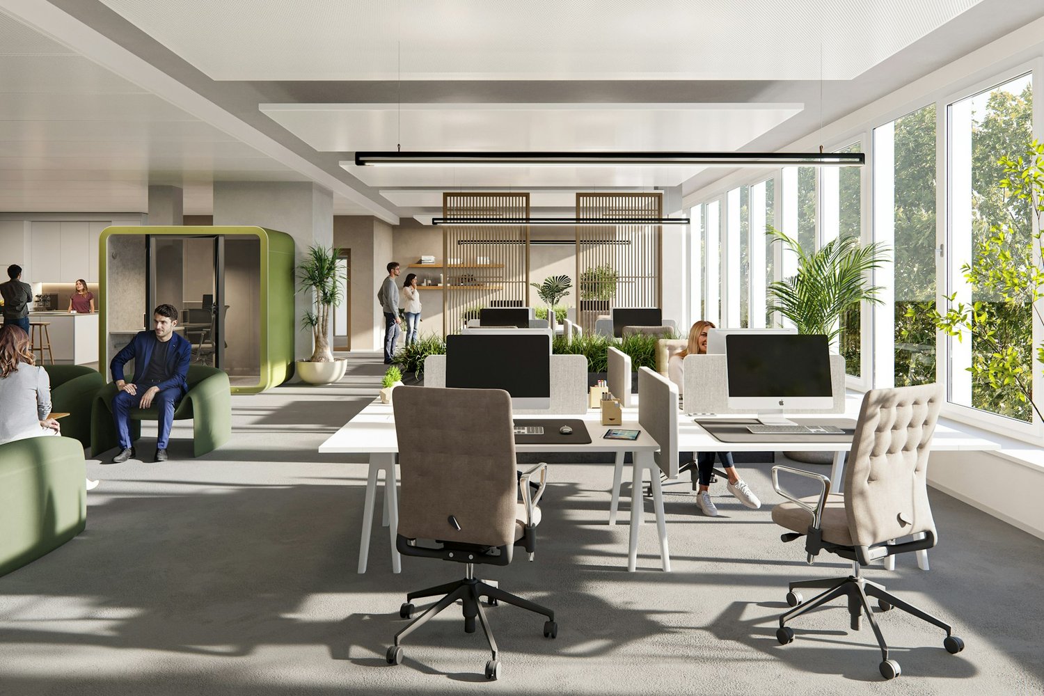 Bureau de 237m²