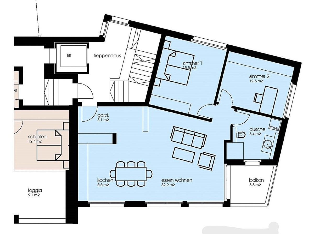 Appartamento di 3 ½ locali, foto 10 di 10