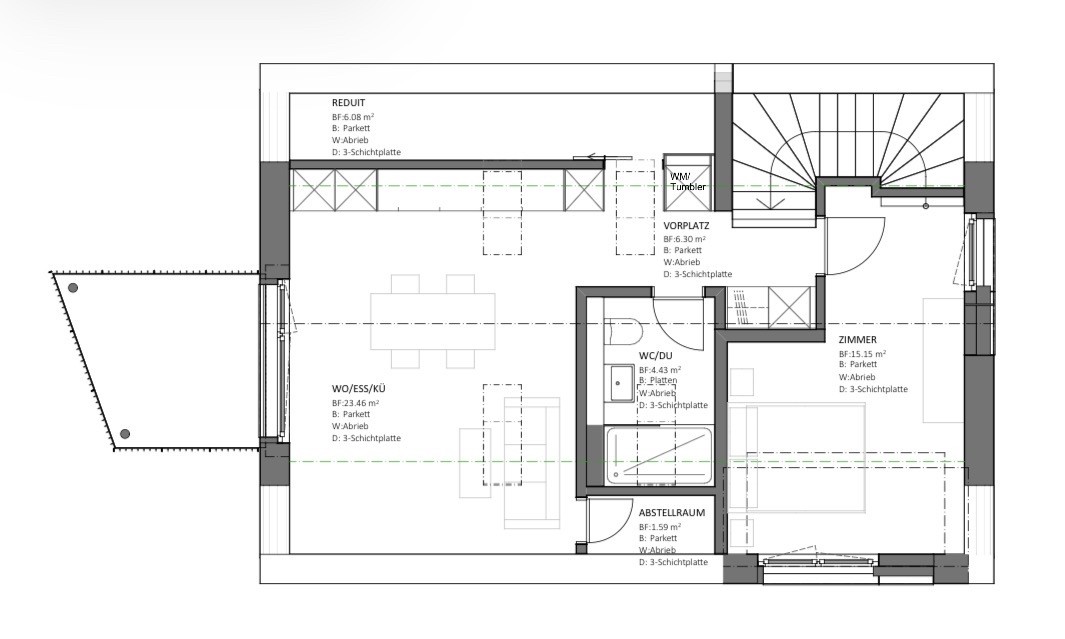 Appartamento di 2 ½ locali