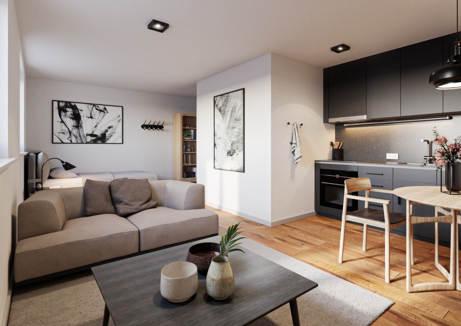 Appartamento di 1 ½ locali, foto 1 di 4
