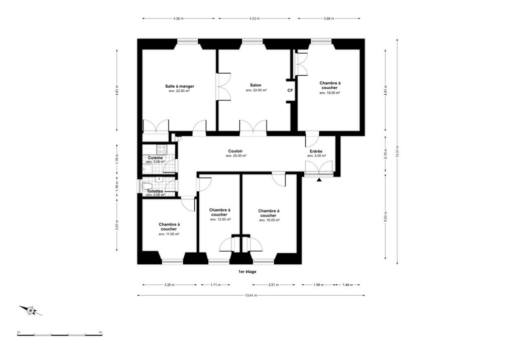 131m² Büro