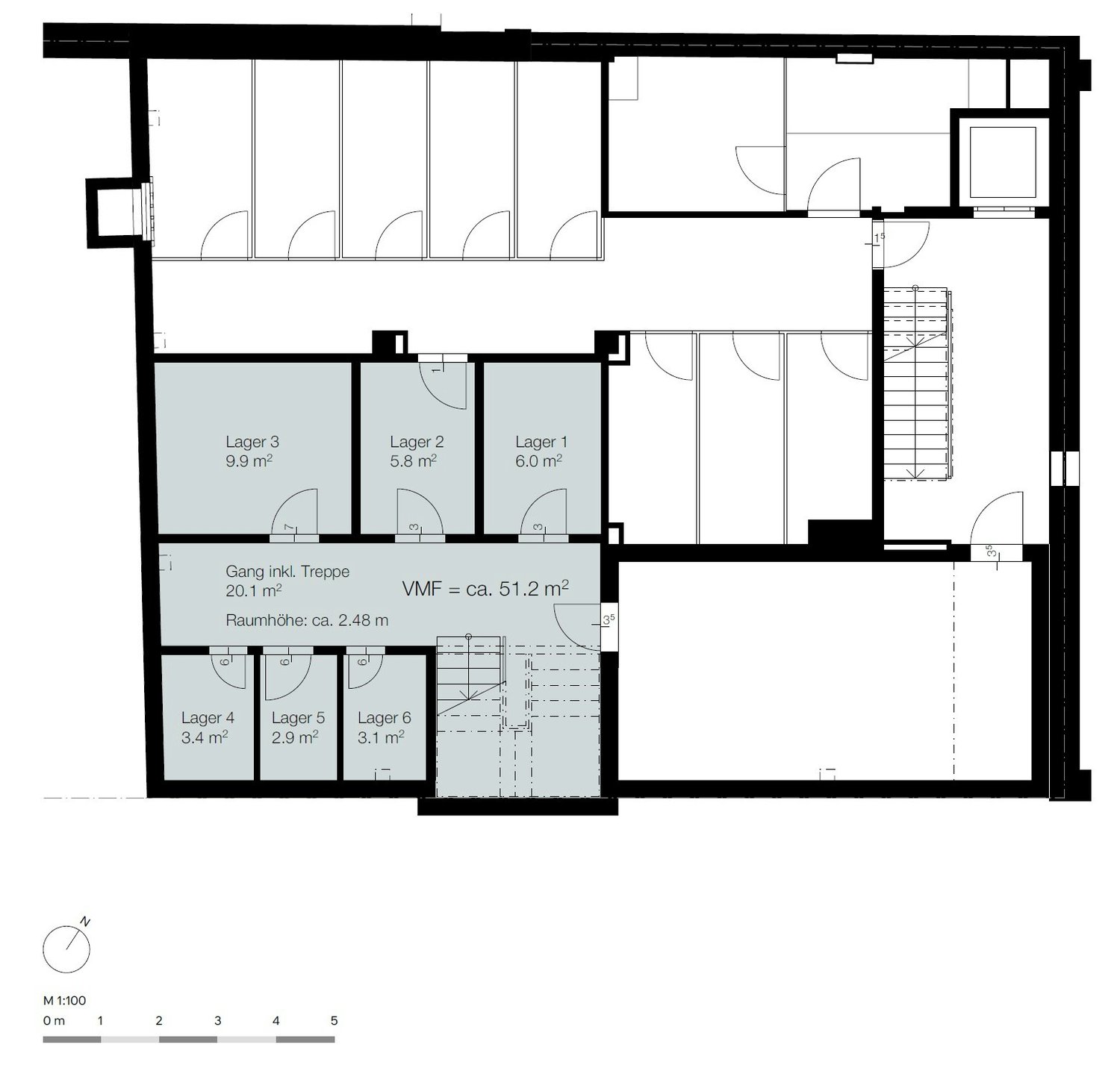 204m² commerciale