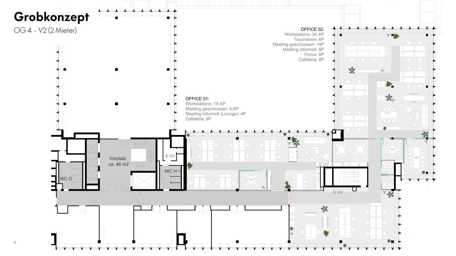ufficio di 1839m²